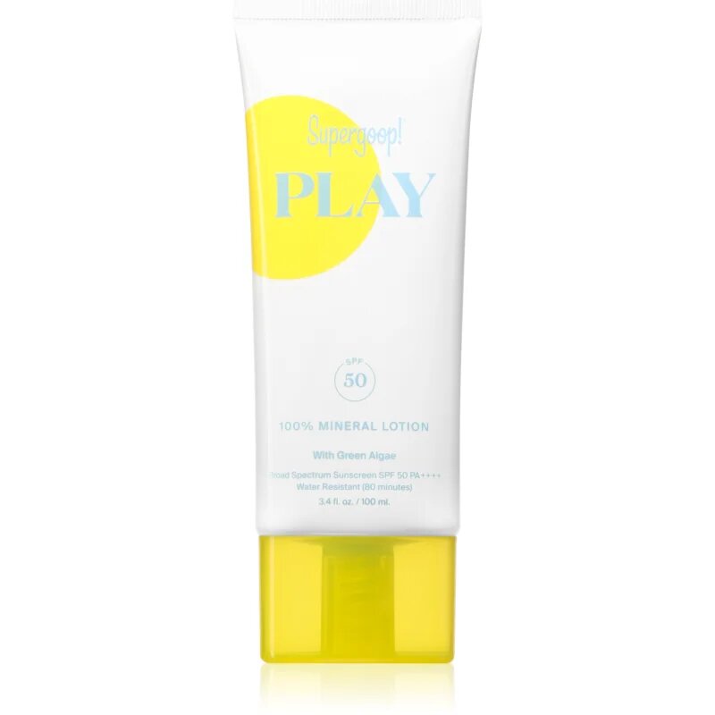 Supergoop! Play mineralno mleko za sončenje SPF 50 100 ml