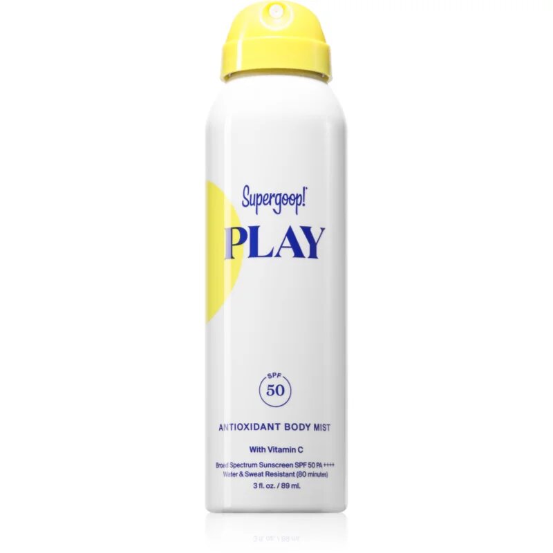 Supergoop! Play pršilo za telo SPF 50 89 ml