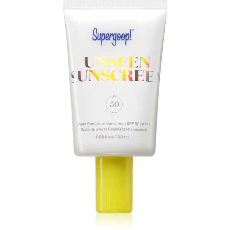 Supergoop! Unseen Sunscreen krema za sončenje SPF 50 20 ml
