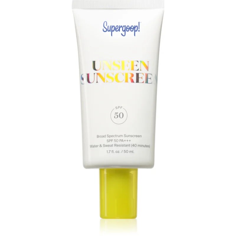 Supergoop! Unseen Sunscreen krema za sončenje SPF 50 50 ml