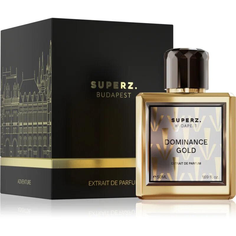 SUPERZ. Budapest Dominance Gold parfumski ekstrakt za moške 50 ml