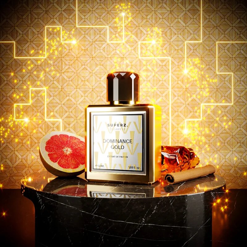 SUPERZ. Budapest Dominance Gold parfumski ekstrakt za moške 50 ml