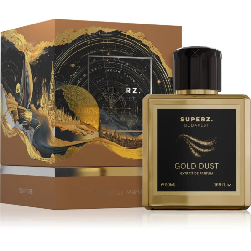 SUPERZ. Budapest Gold Dust parfumski ekstrakt za moške 50 ml
