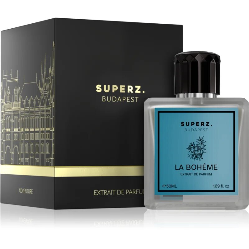 SUPERZ. Budapest La Bohéme parfumski ekstrakt za moške 50 ml