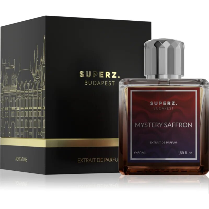 SUPERZ. Budapest Mystery Saffron parfumski ekstrakt uniseks 50 ml