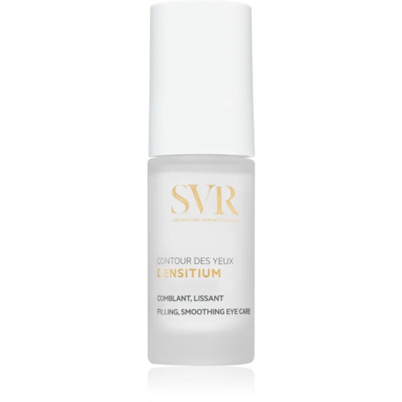 SVR Densitium Eye Care krema za predel okoli oči za korekcijo temnih kolobarjev in gub 15 ml