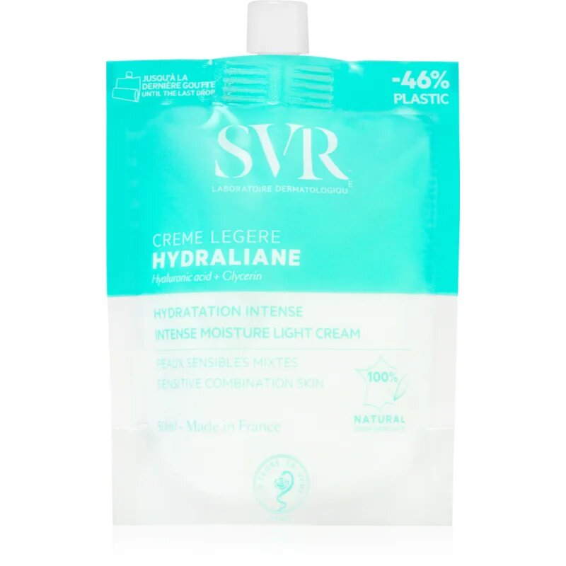 SVR Hydraliane Intense Moisture Light Cream lahka krema za obraz za intenzivno vlažnost 50 ml