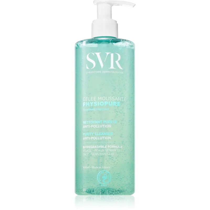 SVR Physiopure Gelee Moussante čistilni gel za vse tipe kože 400 ml