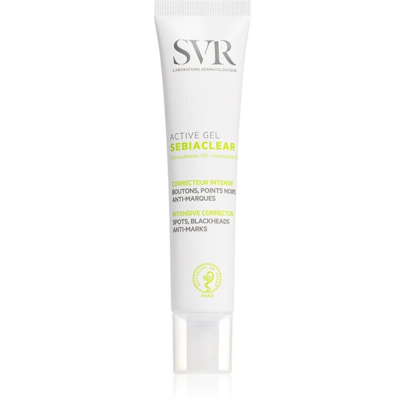 SVR Sebiaclear Active gel krema za kožo z nepravilnostmi 40 ml