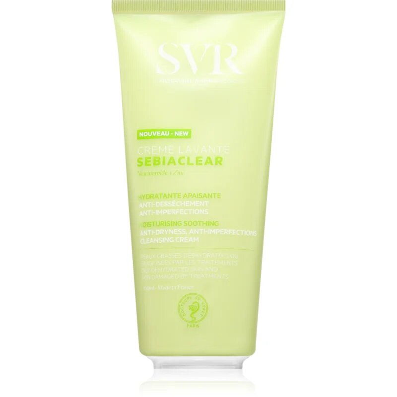 SVR Sebiaclear Creme Lavante čistilna krema za aknasto kožo 200 ml