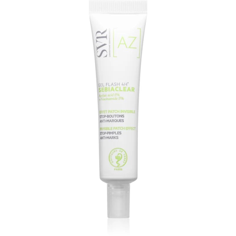 SVR Sebiaclear Gel Flash 4H lokalna nega proti aknam 15 ml
