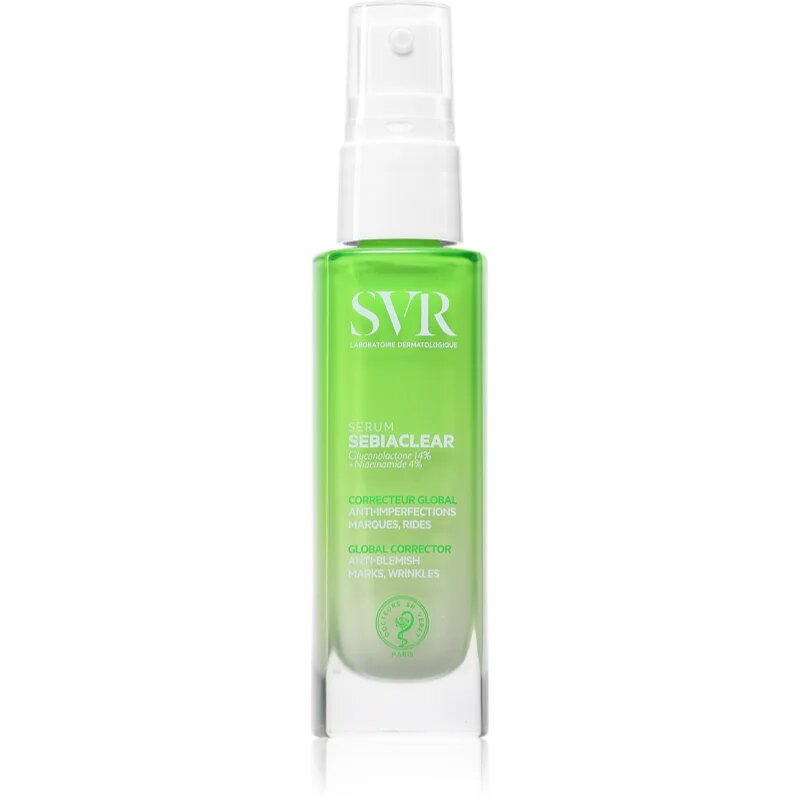SVR Sebiaclear Serum korekcijski serum proti nepravilnostim na aknasti koži 30 ml