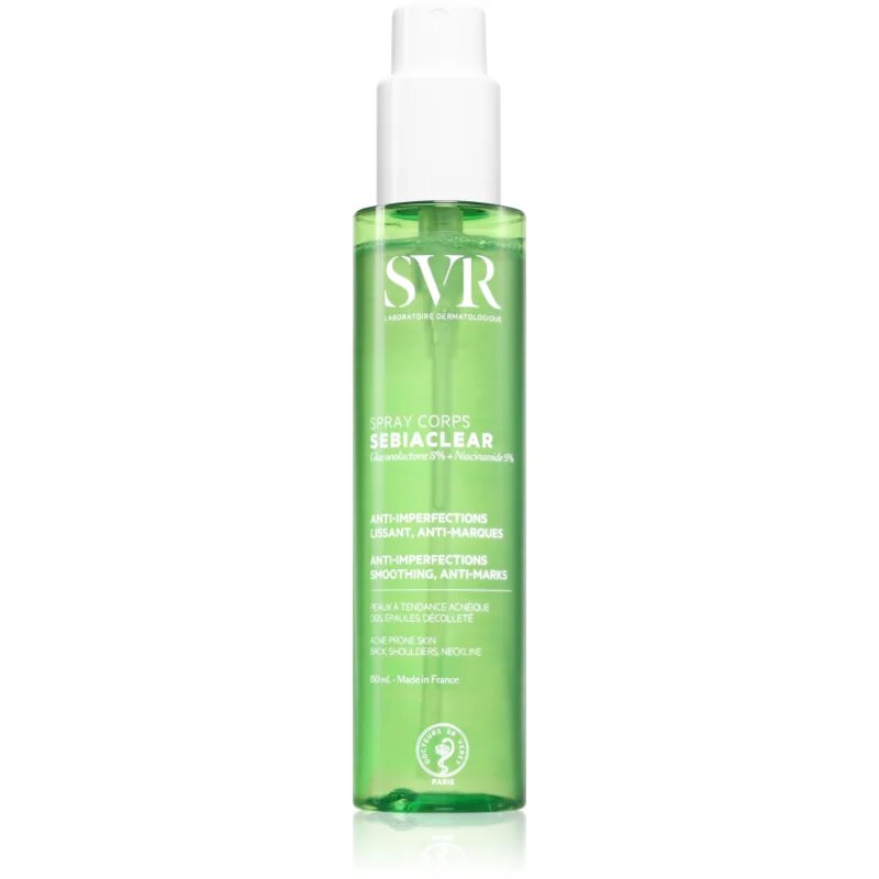 SVR Sebiaclear Spray pršilo za telo proti aknam 150 ml