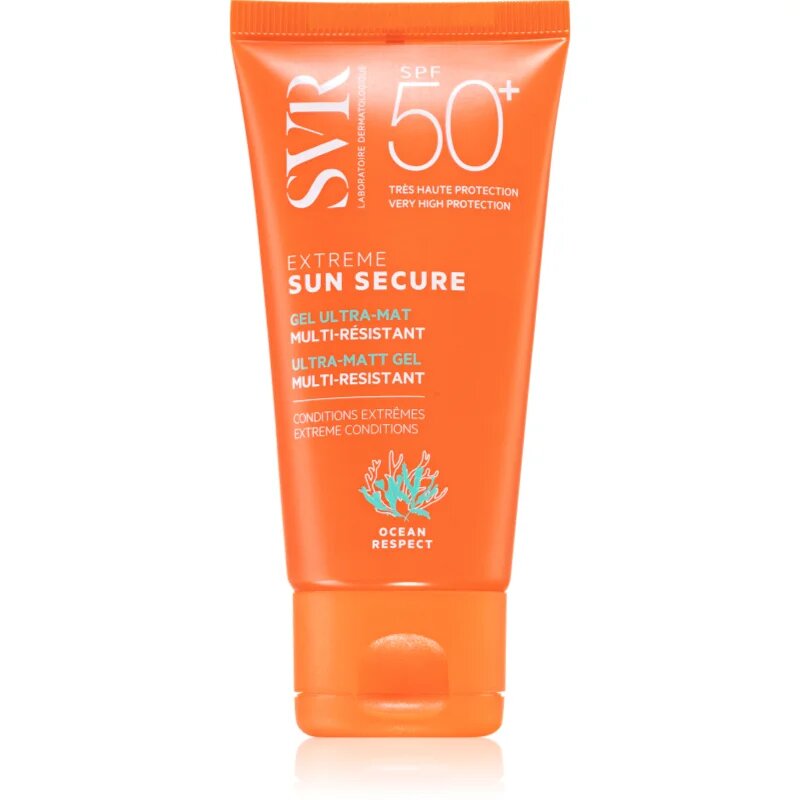SVR Sun Secure Extreme dnevna gelasta krema z matirajočim učinkom SPF 50+ 50 ml
