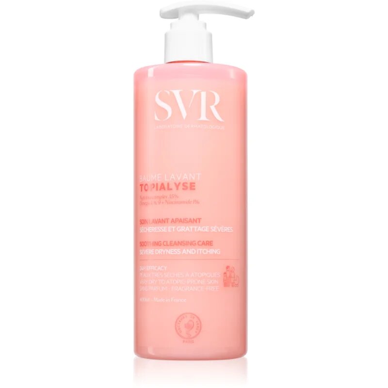 SVR Topialyse balzam za umivanje za suho in razdraženo kožo 400 ml