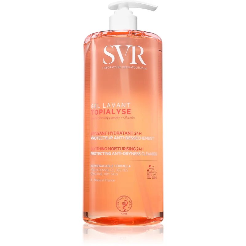 SVR Topialyse vlažilen gel za prhanje 1000 ml