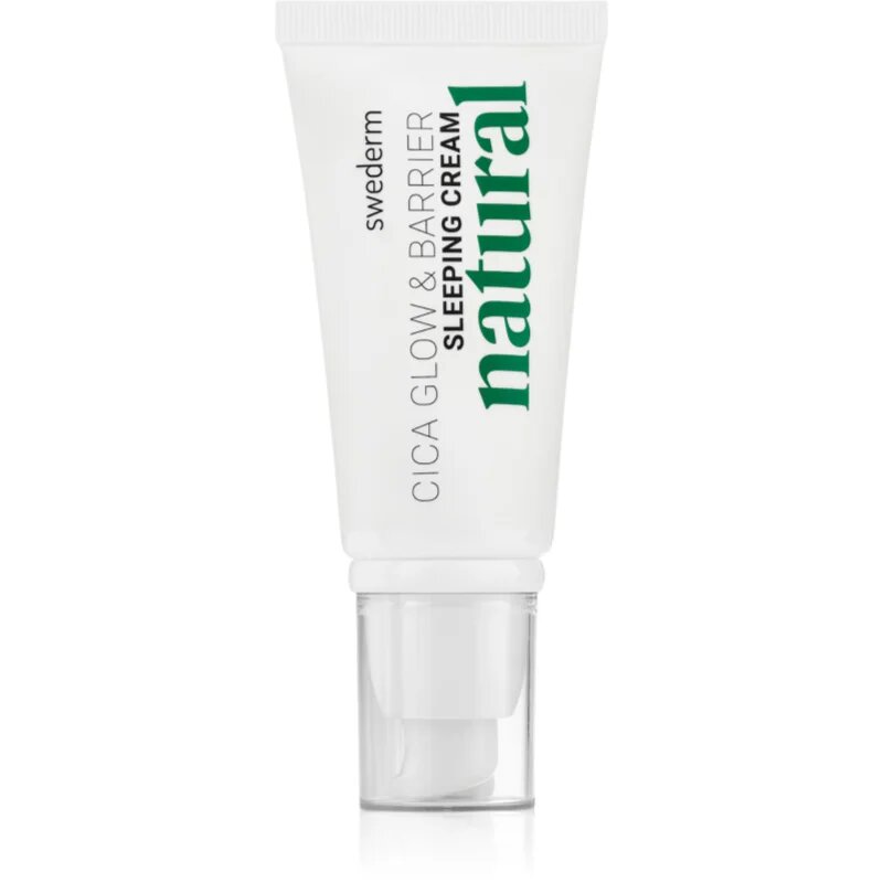 Swederm Cica Glow & Barrier Sleeping Cream nočna regeneracijska krema s ceramidi 50 ml