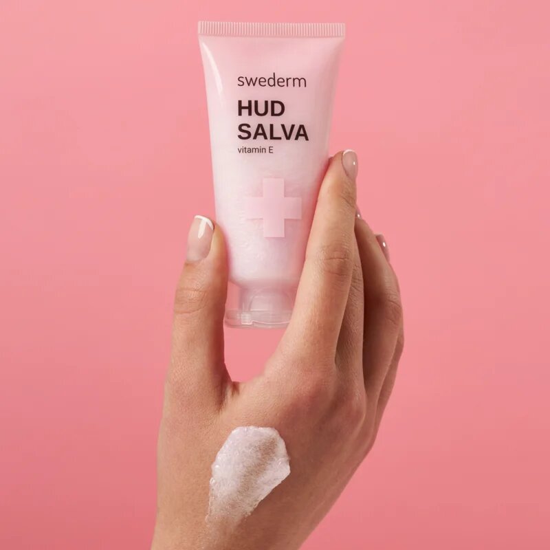 Swederm HUD SALVA Vitamin E zaščitna krema za suho in razpokano kožo 50 ml