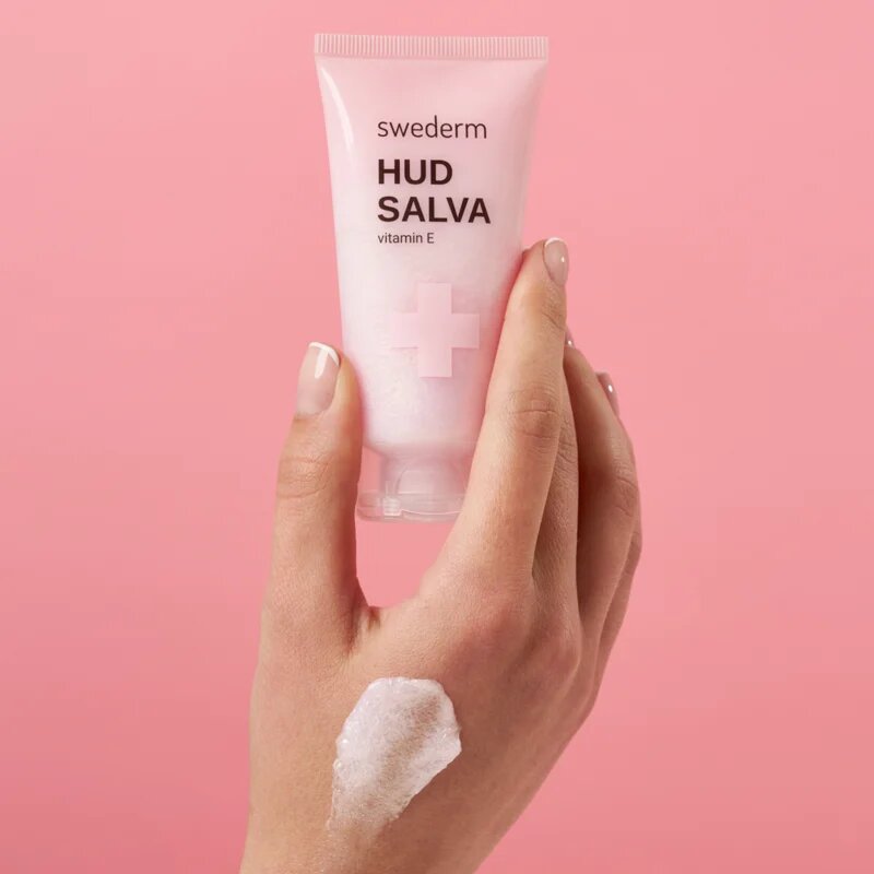 Swederm HUD SALVA Vitamin E zaščitna krema za suho in razpokano kožo 50 ml