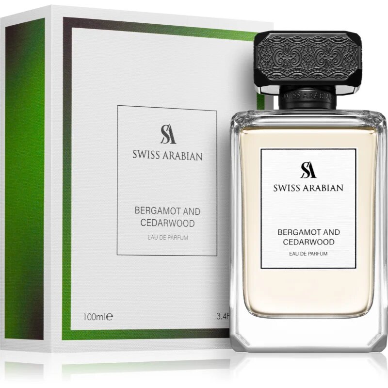 Swiss Arabian Bergamot and Cedarwood parfumska voda za moške 100 ml
