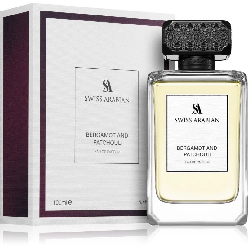 Swiss Arabian Bergamot and Patchouli parfumska voda za moške 100 ml