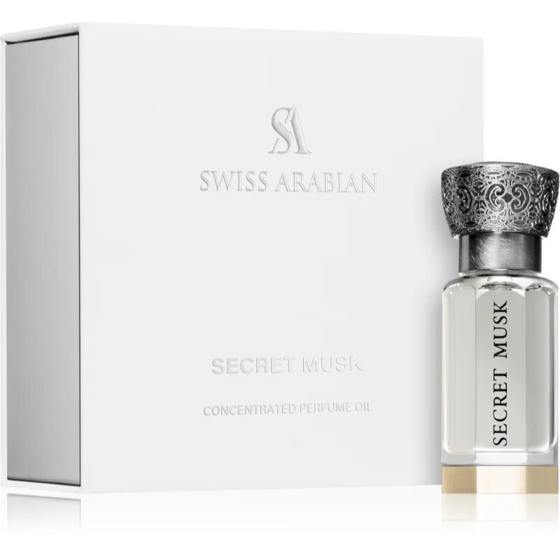 Swiss Arabian Secret Musk parfumirano olje uniseks 12 ml