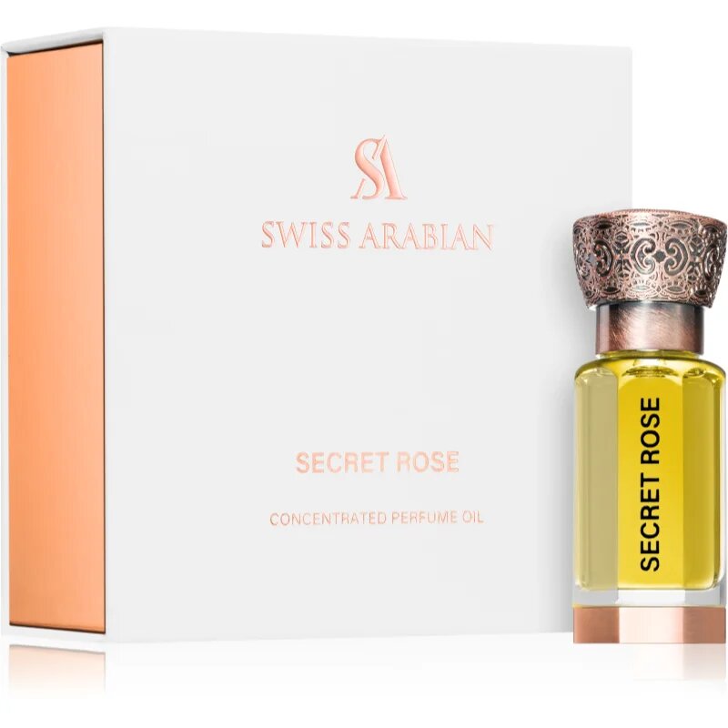 Swiss Arabian Secret Rose parfumirano olje uniseks 12 ml