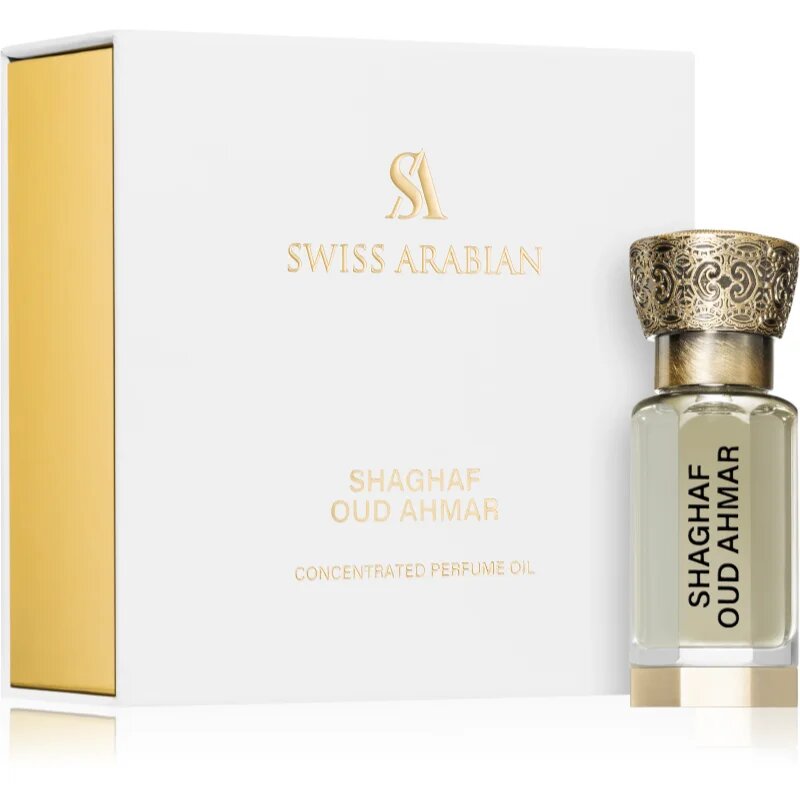 Swiss Arabian Shaghaf Oud Ahmar parfumirano olje uniseks 12 ml