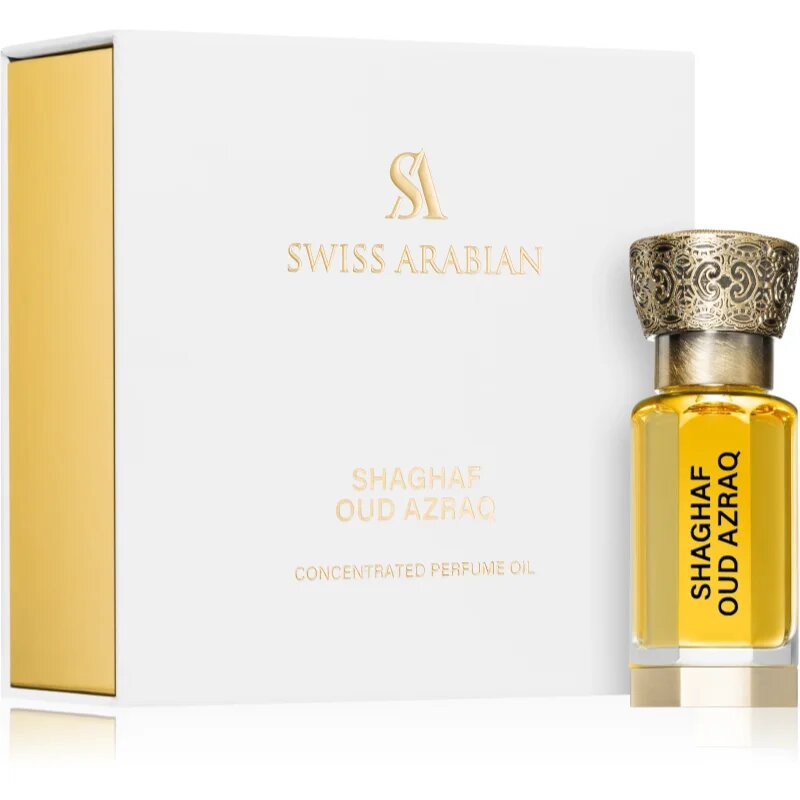 Swiss Arabian Shaghaf Oud Azraq parfumirano olje uniseks 12 ml