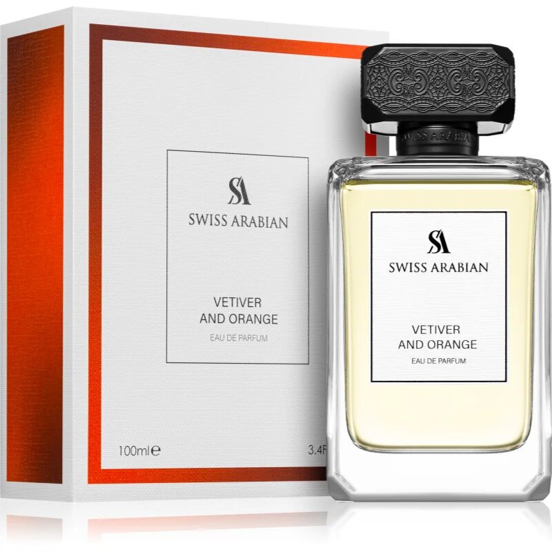 Swiss Arabian Vetiver and Orange parfumska voda za moške 100 ml