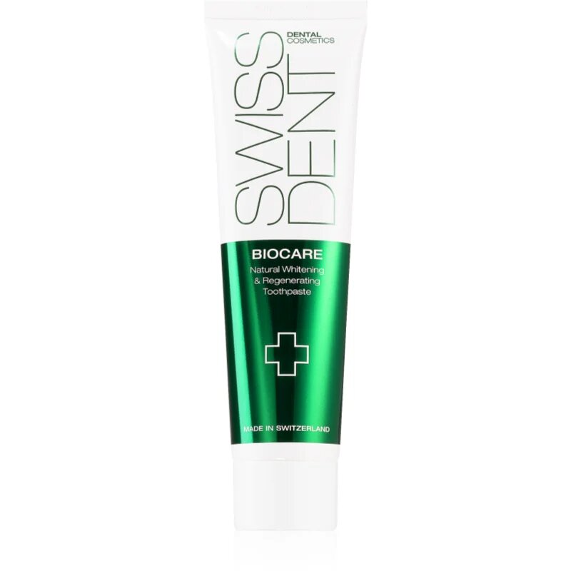 Swissdent Biocare Wellness regeneracijska in posvetlitvena zobna krema 100 ml