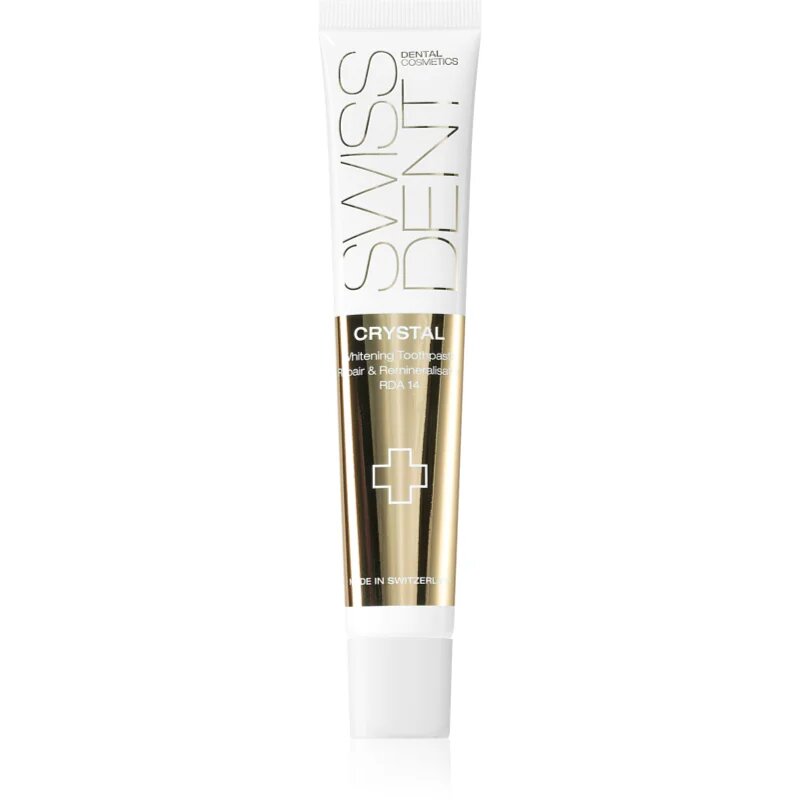 Swissdent Crystal Repair and Remineralisation remineralizacijska zobna pasta z belilnim učinkom 50 ml