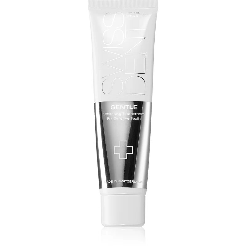 Swissdent Gentle belilna krema za občutljive zobe 100 ml
