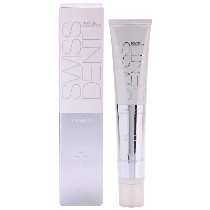 Swissdent Gentle belilna krema za občutljive zobe 50 ml