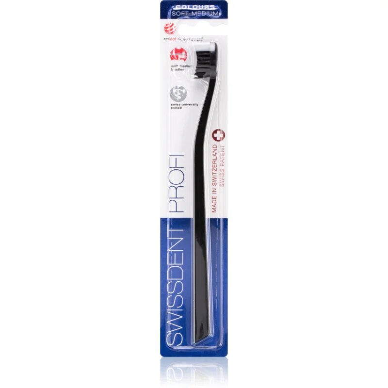 Swissdent Profi Colours Single zobna ščetka soft - medium 1 kos
