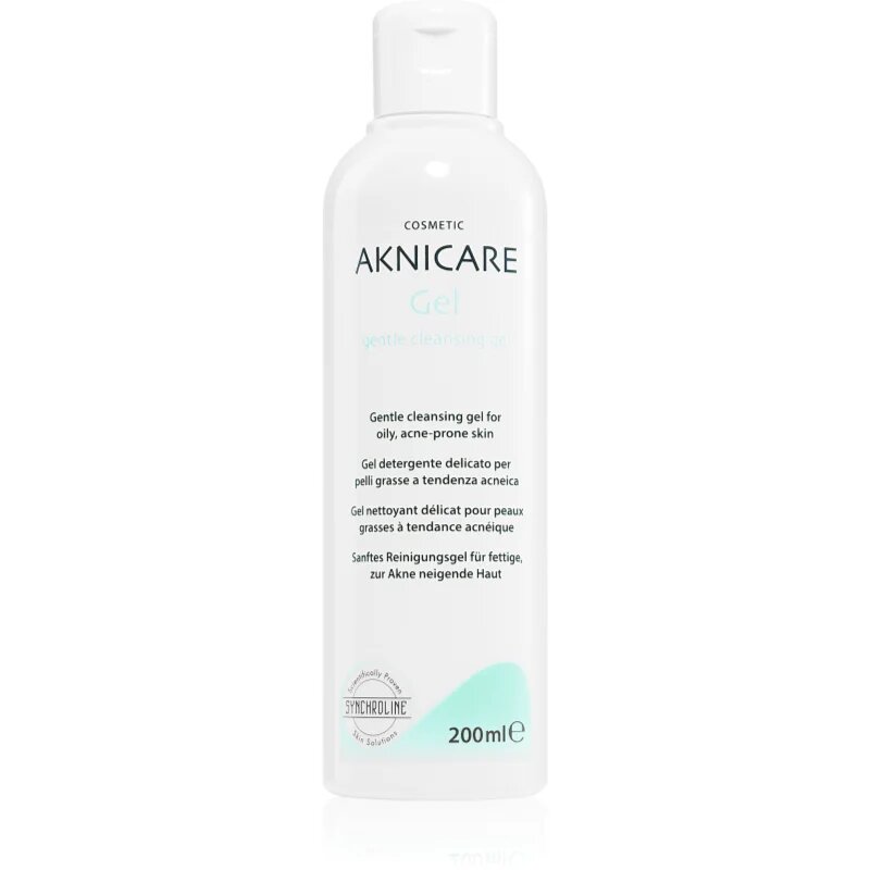 Synchroline Aknicare čistilni gel za aknasto kožo in seboroični dermatitis 200 ml
