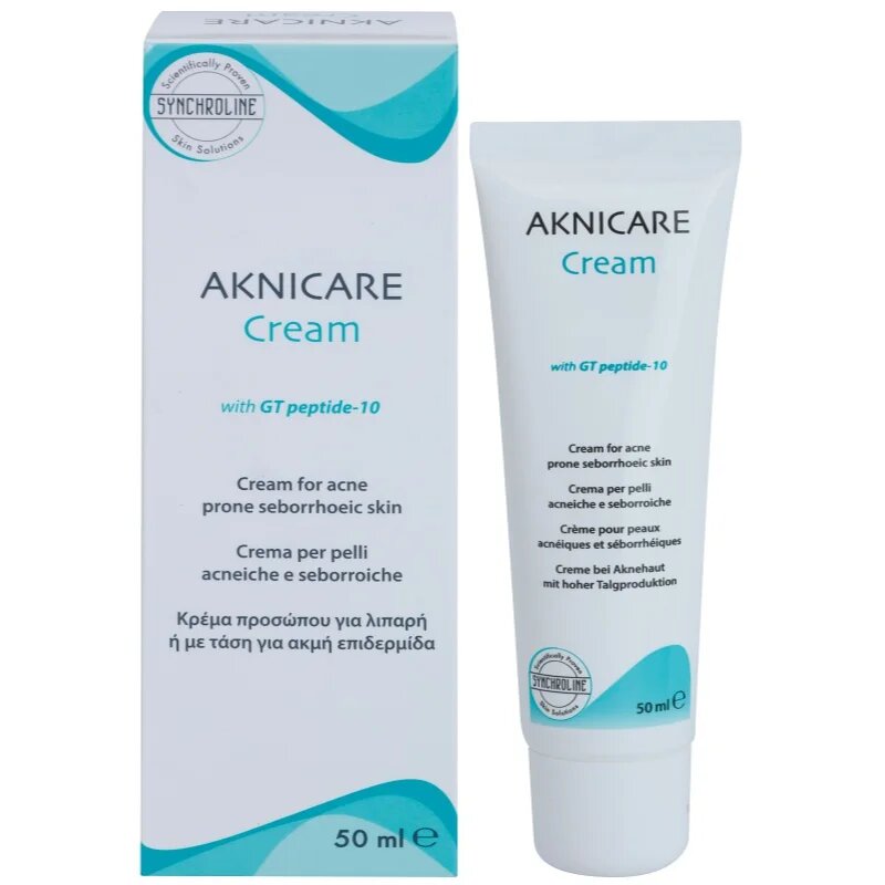 Synchroline Aknicare krema proti aknam pri seboroičnem dermatitisu 50 ml