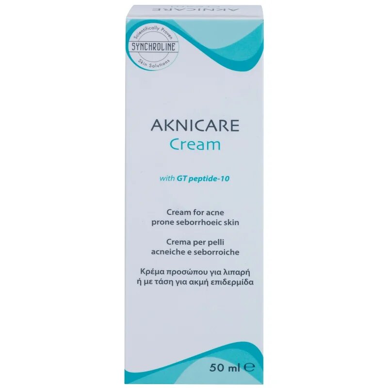 Synchroline Aknicare krema proti aknam pri seboroičnem dermatitisu 50 ml