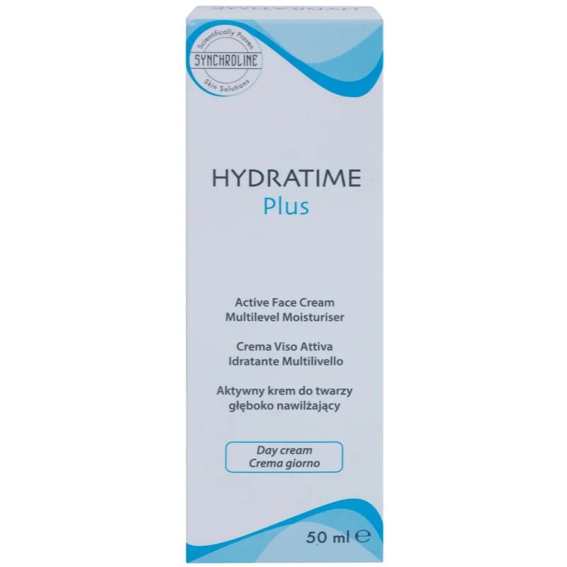 Synchroline Hydratime Plus dnevna vlažilna krema za suho kožo 50 ml