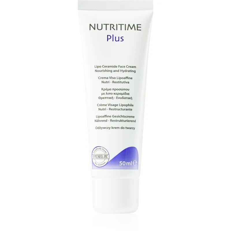 Synchroline Nutritime Plus hranilna in vlažilna krema s ceramidi 50 ml