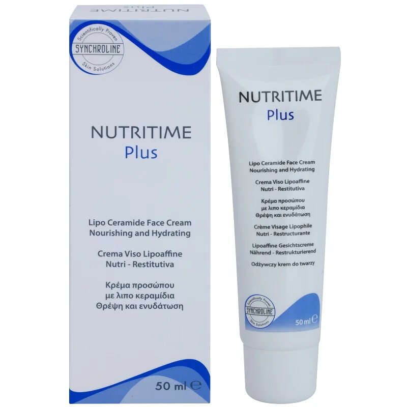 Synchroline Nutritime Plus hranilna in vlažilna krema s ceramidi 50 ml