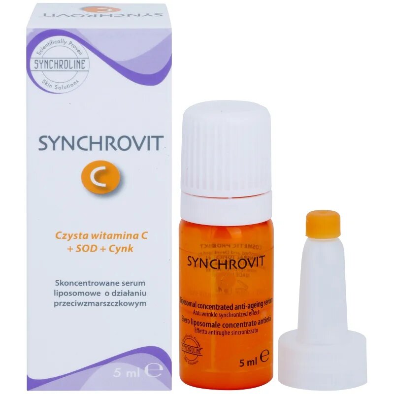 Synchroline Synchrovit C liposomalni serum proti staranju kože 5 ml