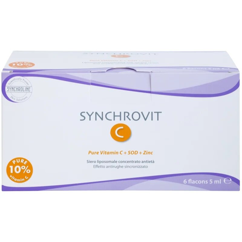 Synchroline Synchrovit C liposomalni serum proti staranju kože 6x5 ml