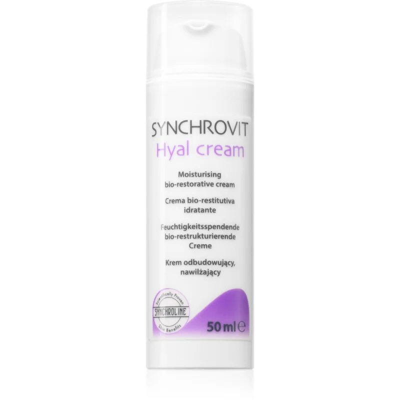 Synchroline Synchrovit Hyal Cream vlažilna krema proti gubam 50 ml