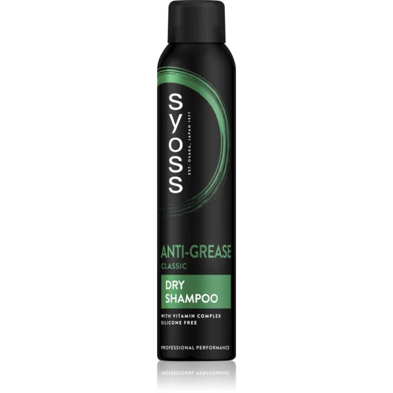 Syoss Anti Grease suhi šampon za hitro mastne lase 200 ml