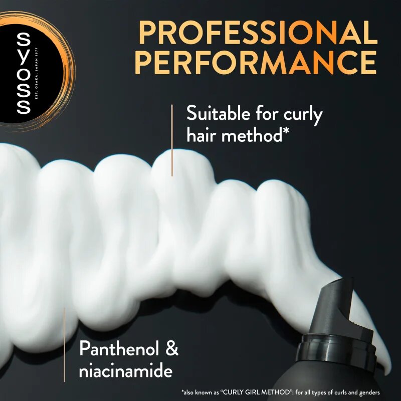 Syoss Curl Mousse penasti utrjevalec za lase za naravno fiksacijo 250 ml