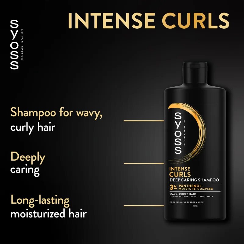 Syoss Curls & Waves šampon za kodraste in valovite lase 440 ml