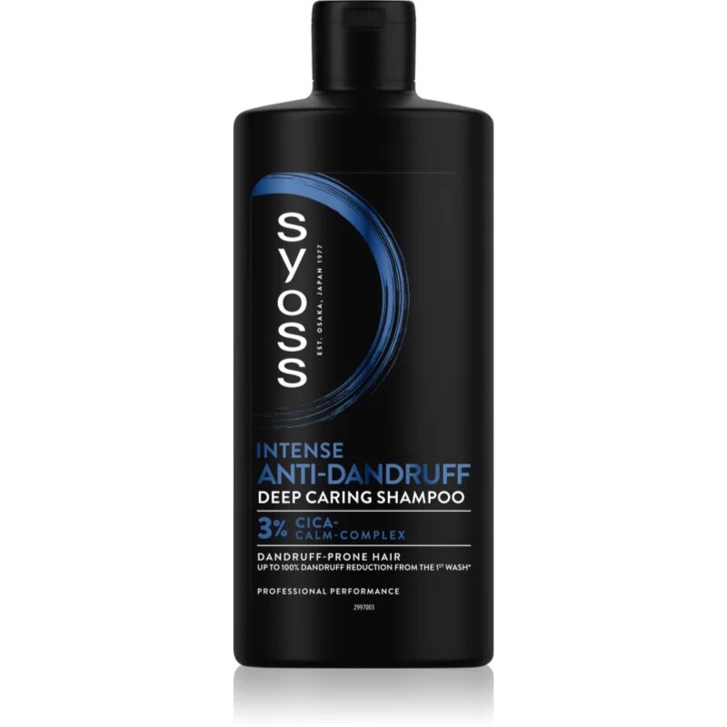 Syoss Intense Anti-Dandruff šampon proti prhljaju za suho in srbeče lasišče 440 ml