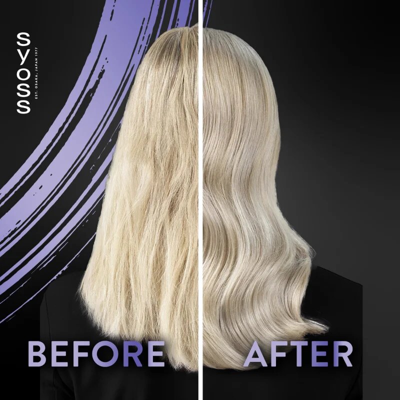 Syoss Intense Blonde vijoličen šampon za blond in sive lase 440 ml