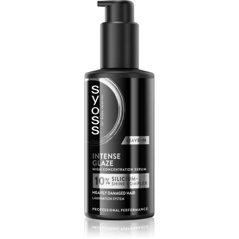 Syoss Intense Glaze High Concentration Serum serum brez spiranja za zelo poškodovane lase 100 ml